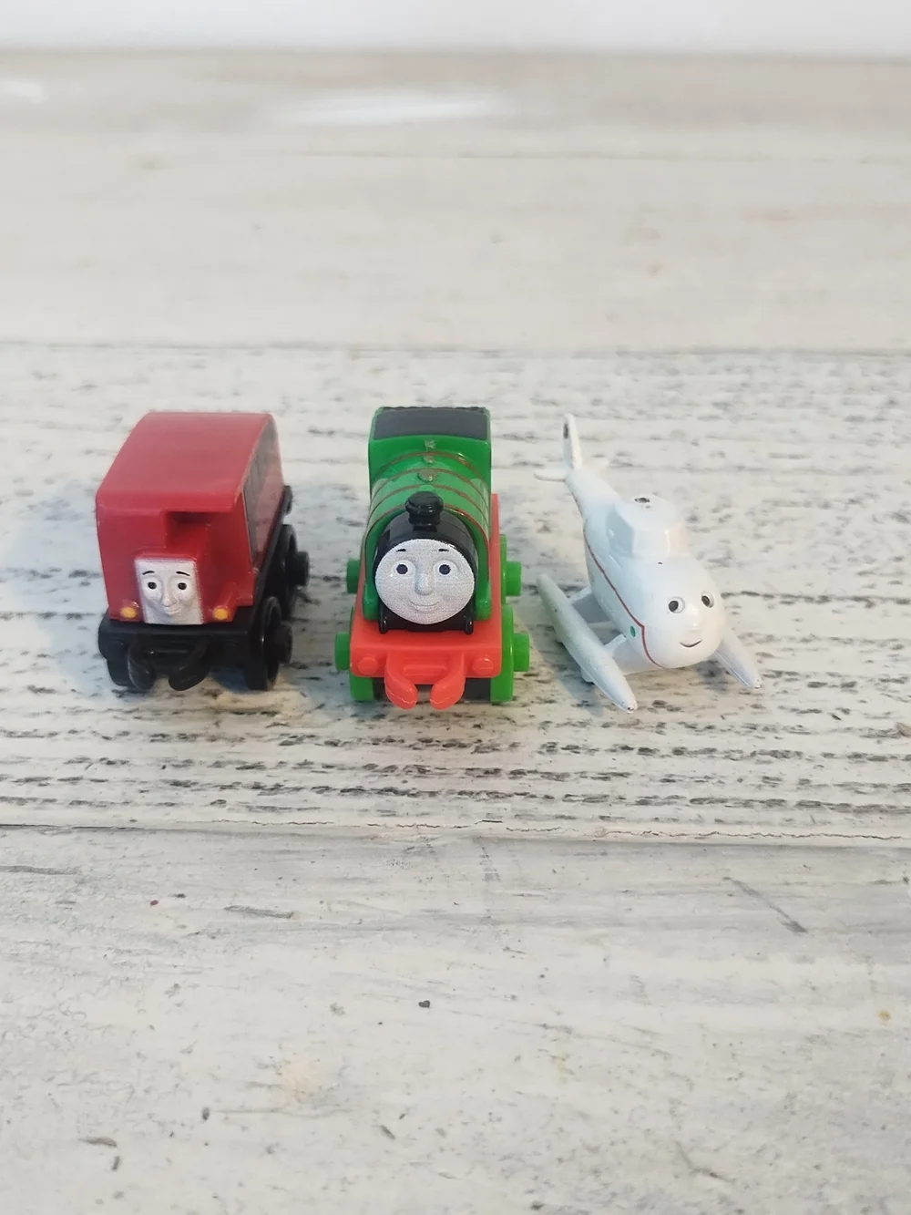 Thomas & Friends Minis Classic Percy Bertie & Friend Harold the Helicopte Mattel